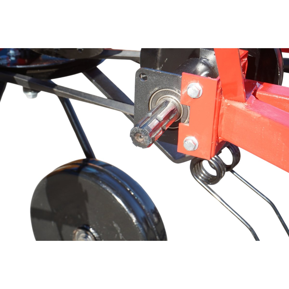 Grebla de imprastiat fan cu 2 rotoare, latime de lucru 2.7m, transmisie pe curea, model Polonia - imagine 9