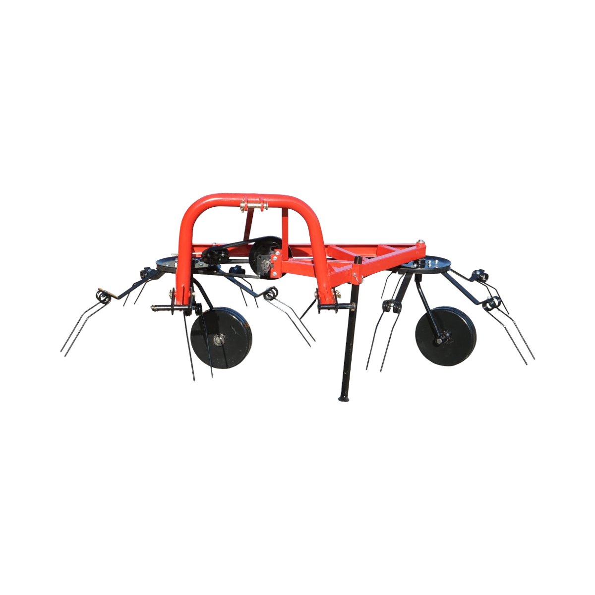 Grebla de imprastiat fan cu 2 rotoare, latime de lucru 2.7m, transmisie pe curea, model Polonia - imagine 4