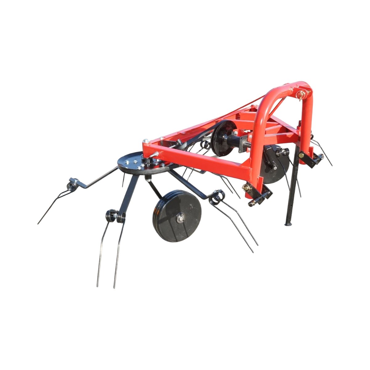 Grebla de imprastiat fan cu 2 rotoare, latime de lucru 2.7m, transmisie pe curea, model Polonia - imagine 2