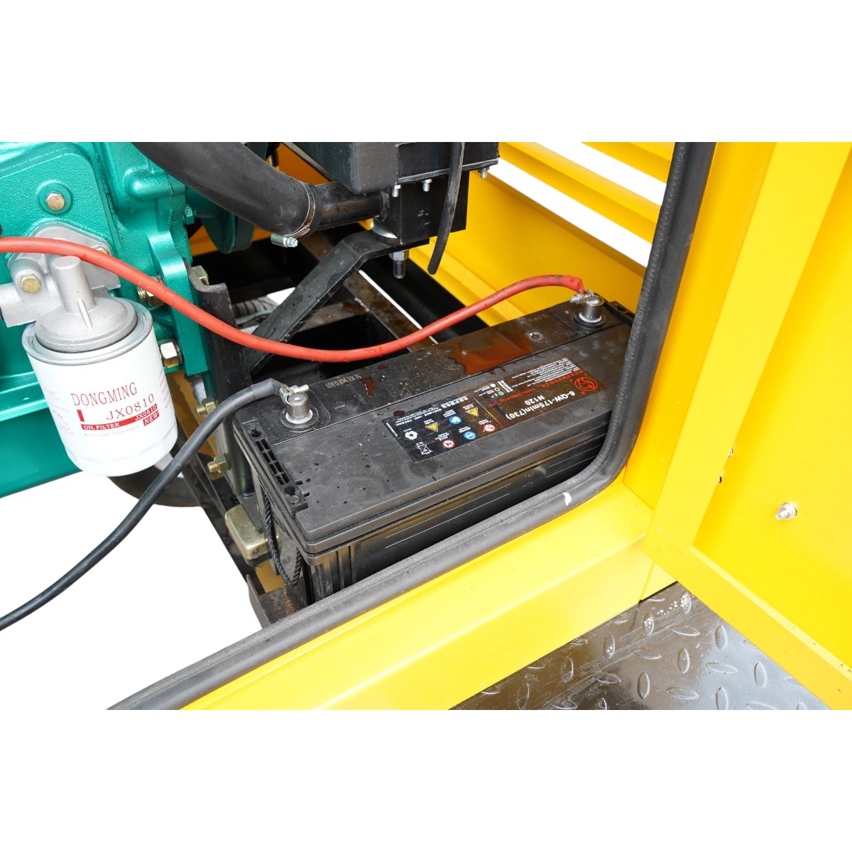 Motopompa agricola diesel pentru ape murdare 39CP, 6 toli autoamorsanta, debit 200 m3/h pe remorca tractabila KONIG TRAKTOREN - imagine 14