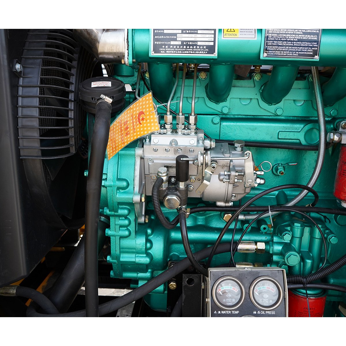 Statie de pompare ape murdare diesel 97CP, 10 toli autoamorsanta, debit 1000 m3/h cu remorca agricola tractabila KONIG TRAKTOREN - imagine 11