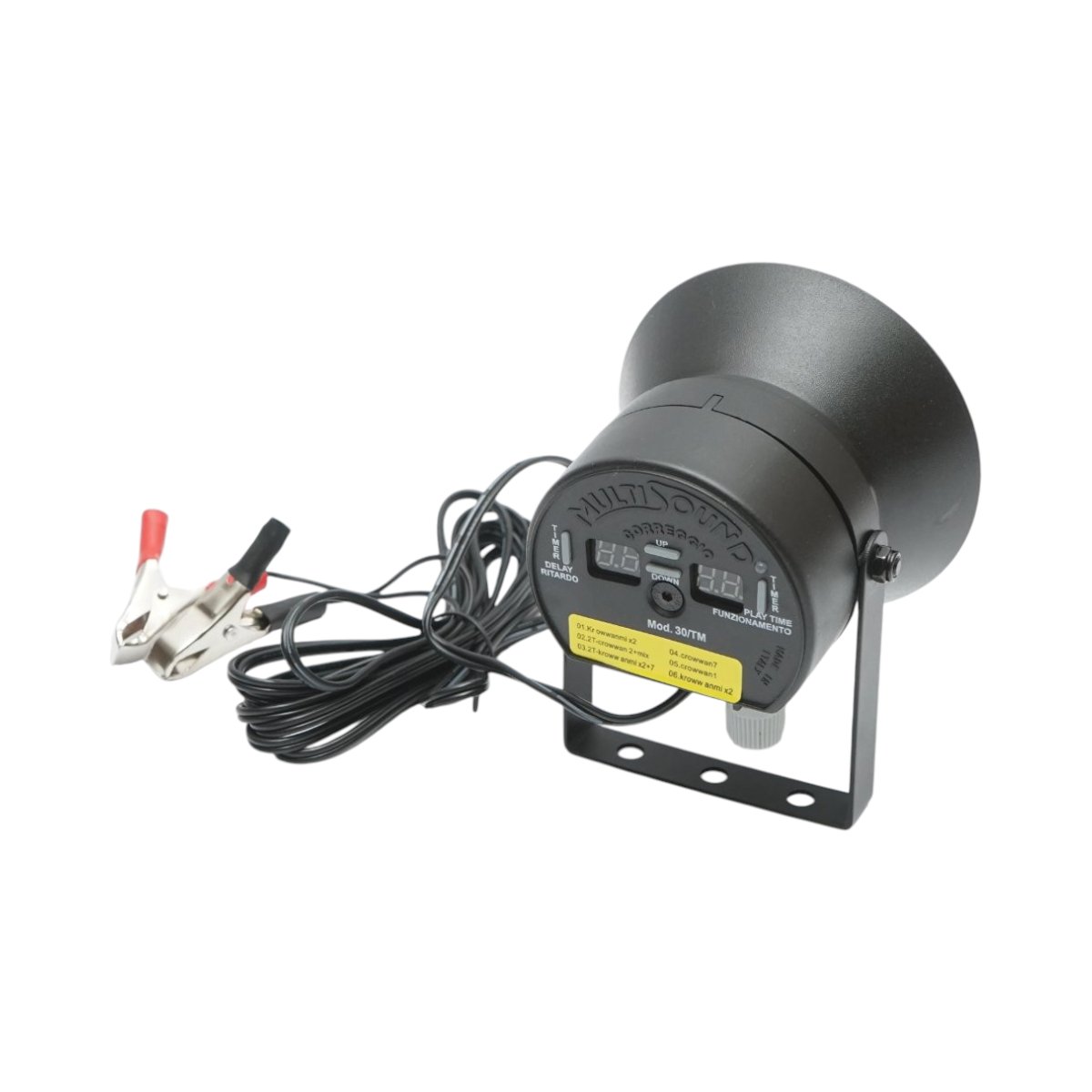 Chematoare prepelita electronica 12V MultiSound 30/TM, 6 canale, temporizator programabil 1-24 ore - imagine 5