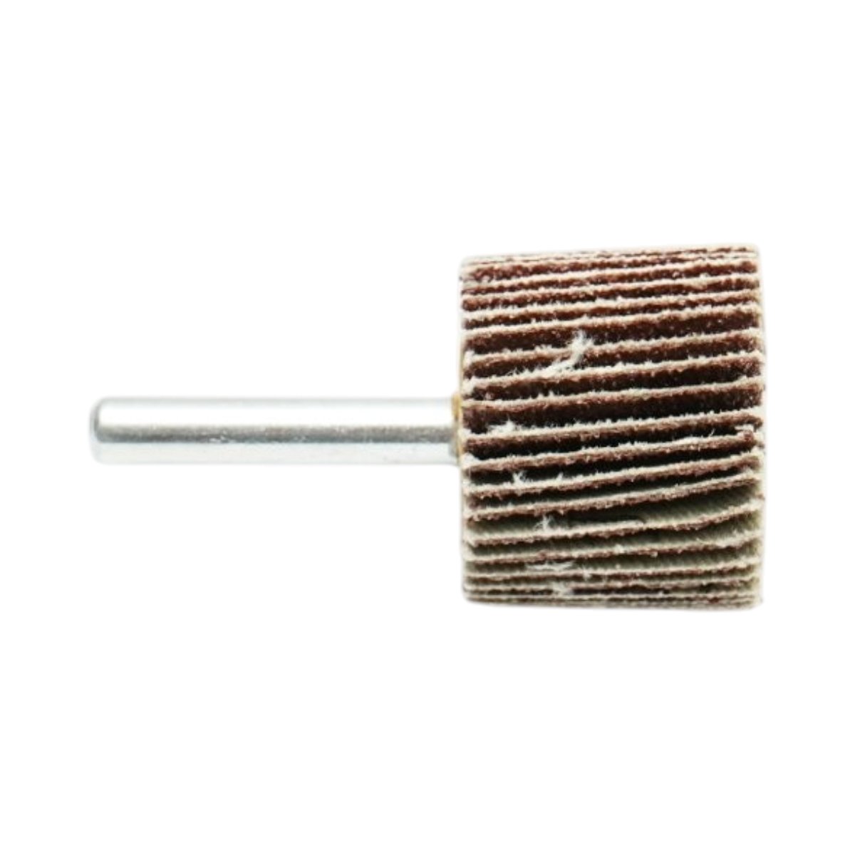 Roata lamelara abraziva P80 cu tija 30x25x6mm - imagine 3