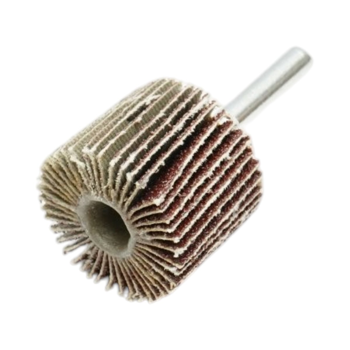 Roata lamelara abraziva P80 cu tija 30x25x6mm - imagine 4