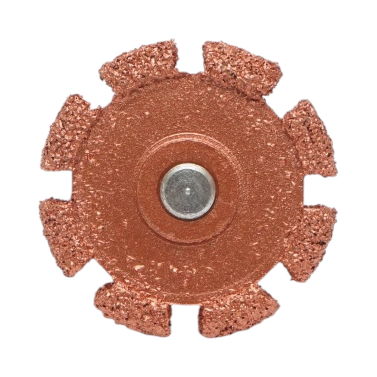 Roata abraziva polizat anvelope 50x7mm, granulatie K36, tija hexagonala 3/8 inch - imagine 6