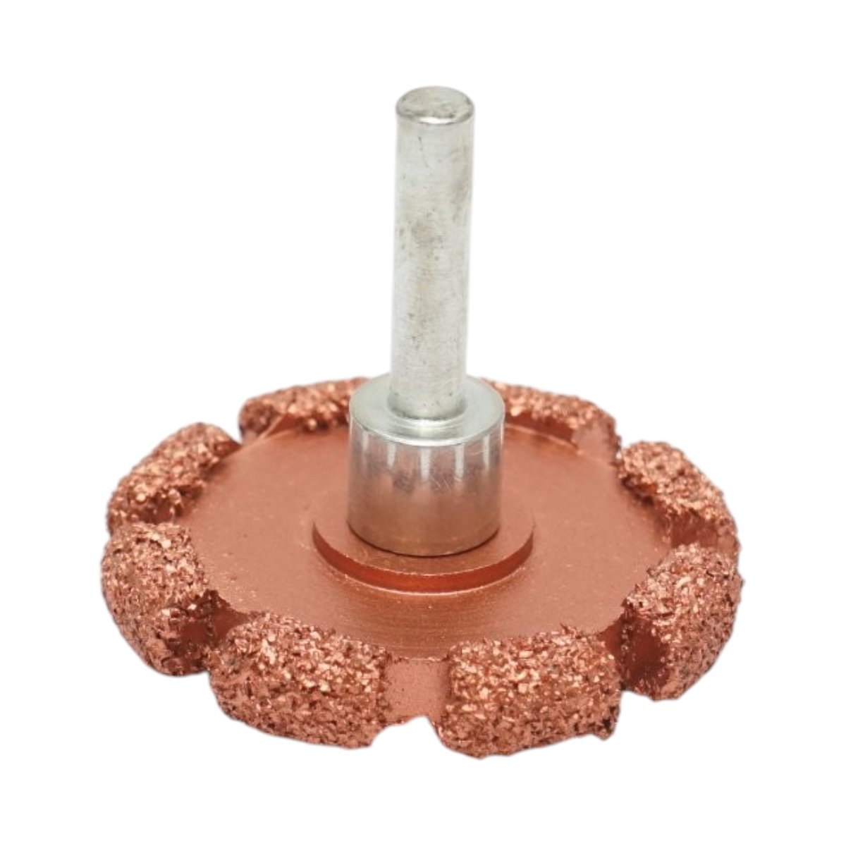 Roata abraziva polizat anvelope 50x7mm, granulatie K36, tija hexagonala 3/8 inch - imagine 4