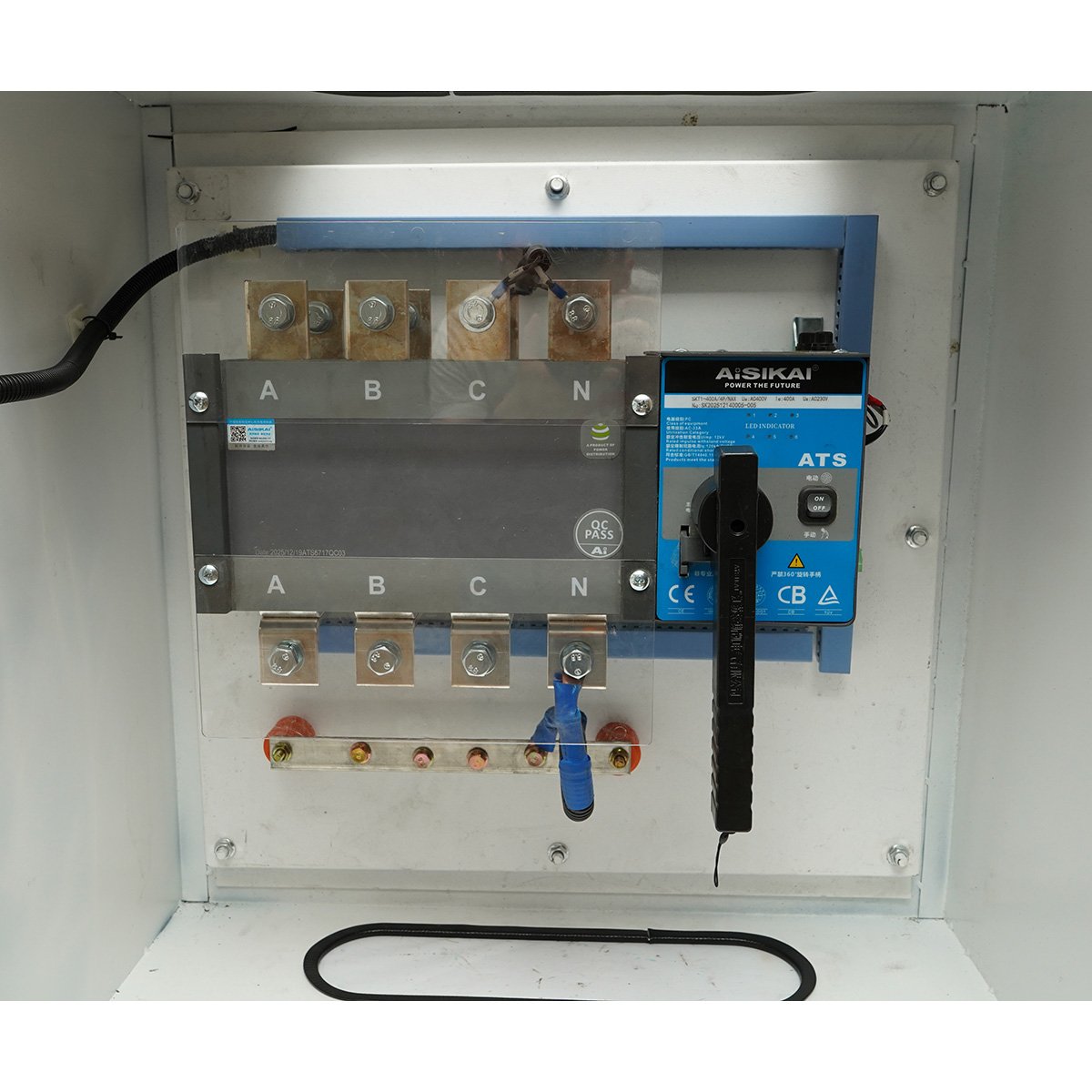 Comutator automat de transfer ATS 400A, 400V, 4P pentru generator electric 225KVA - imagine 3