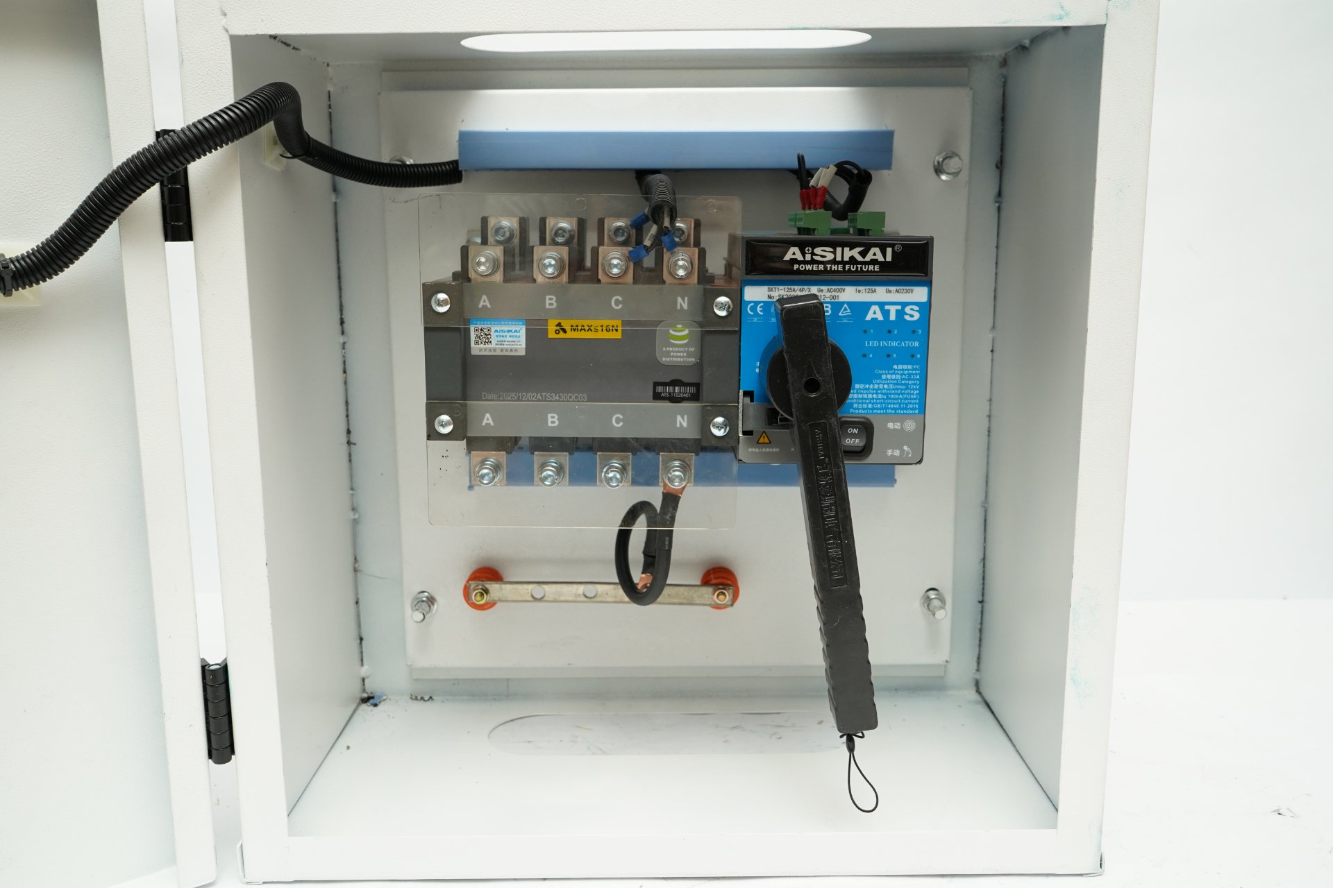 Comutator automat de transfer ATS 125A, 400V, 4P pentru generator electric 110KVA - imagine 3