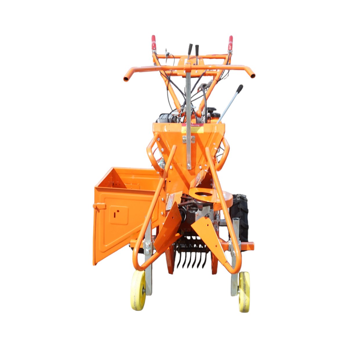 Masina de recoltat porumb pe 1 rand, motor diesel 9CP, 4 timpi, 438cc, autopropulsata, pornire electrica, 12 cutite - imagine 3