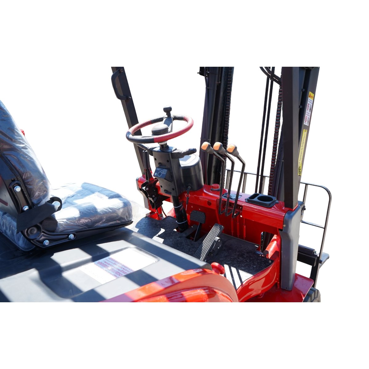 Stivuitor electric 3T duplex 3m cu translatie laterala, baterie Li-ion 60V/100Ah, pornire cu amprenta - imagine 11