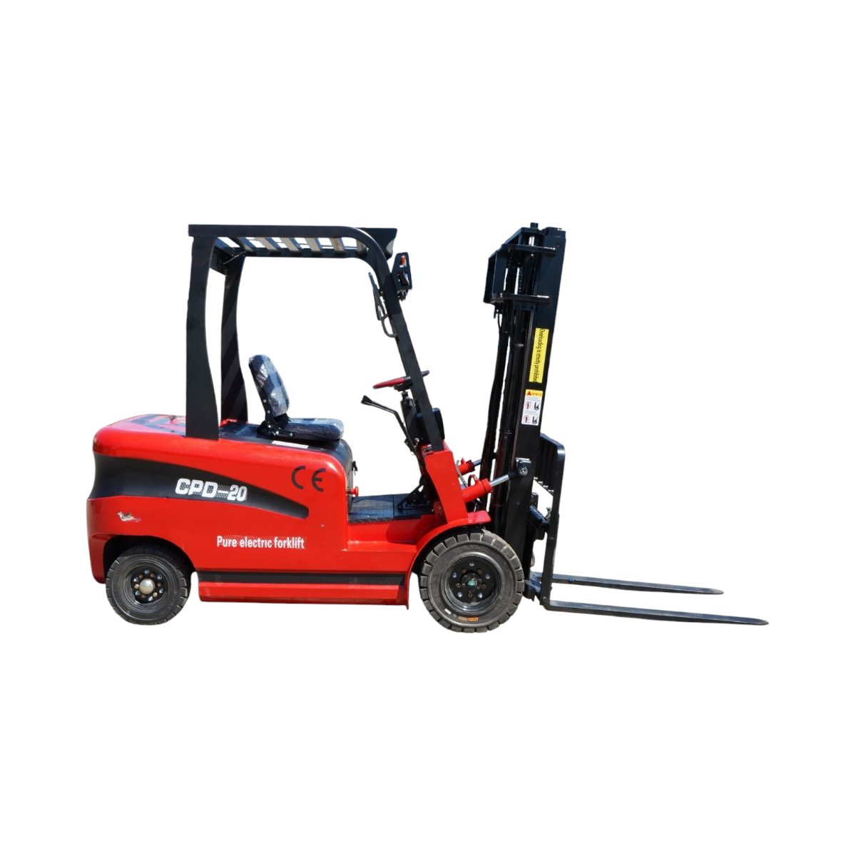 Stivuitor electric 2T duplex 3m cu translatie laterala, baterie 60V/140Ah, autonomie 8-12 ore CPD-20 - imagine 4