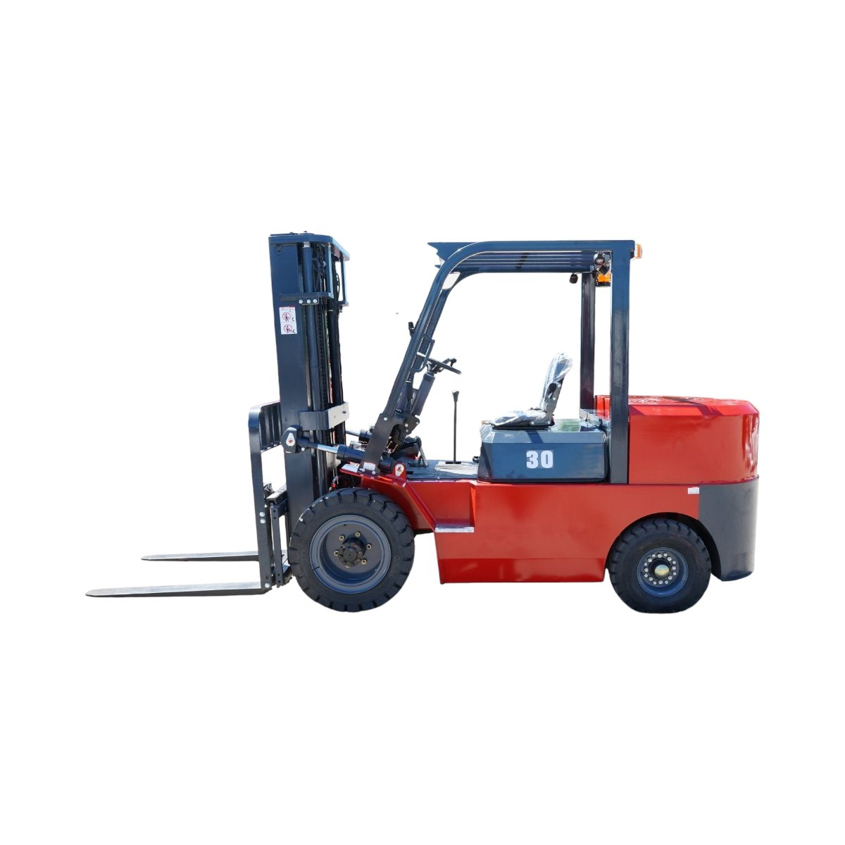 Motostivuitor 3T diesel 45kW, duplex 3m cu translatie laterala, furci 1220x125x45mm - imagine 2