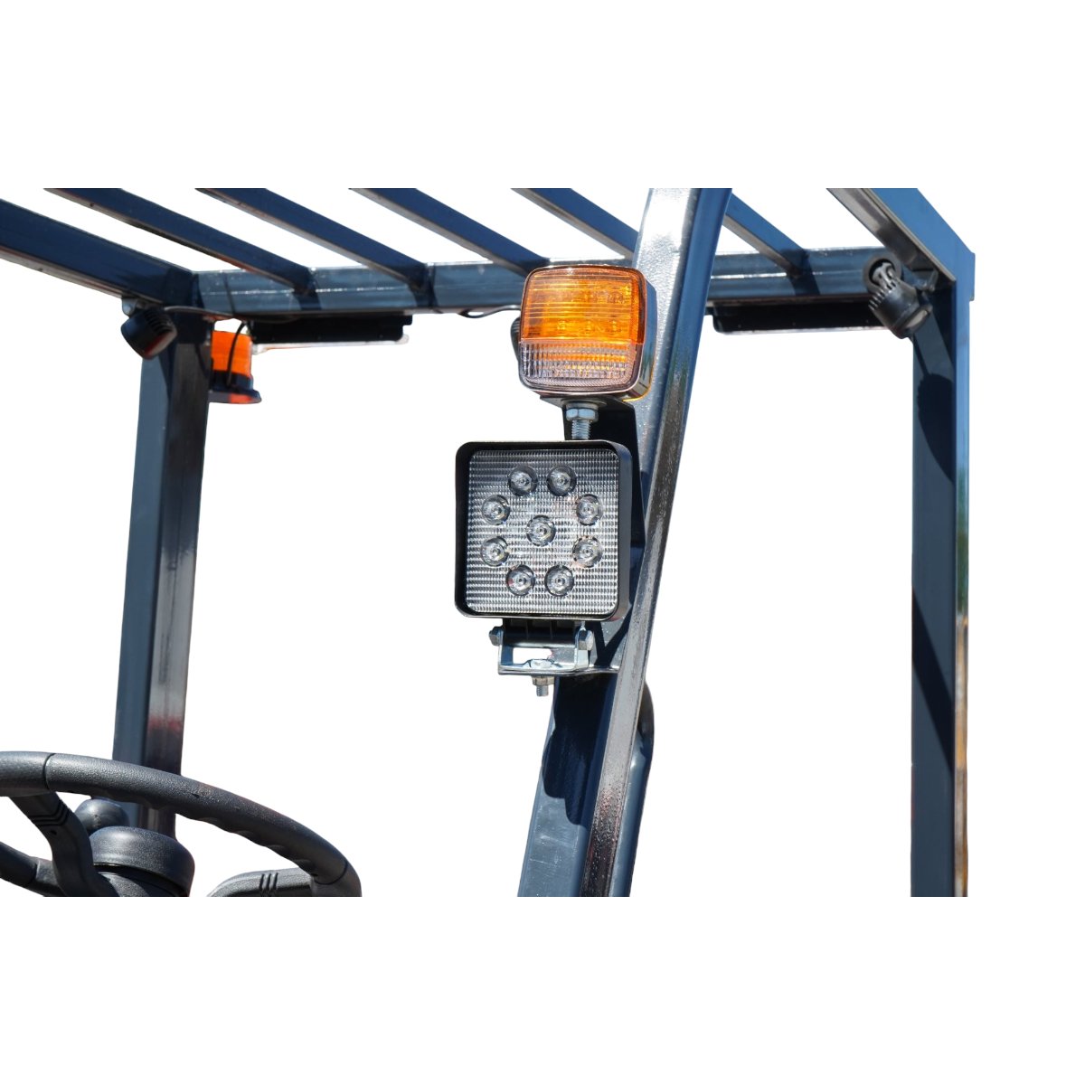Motostivuitor 3T diesel 45kW, duplex 3m cu translatie laterala, furci 1220x125x45mm - imagine 9