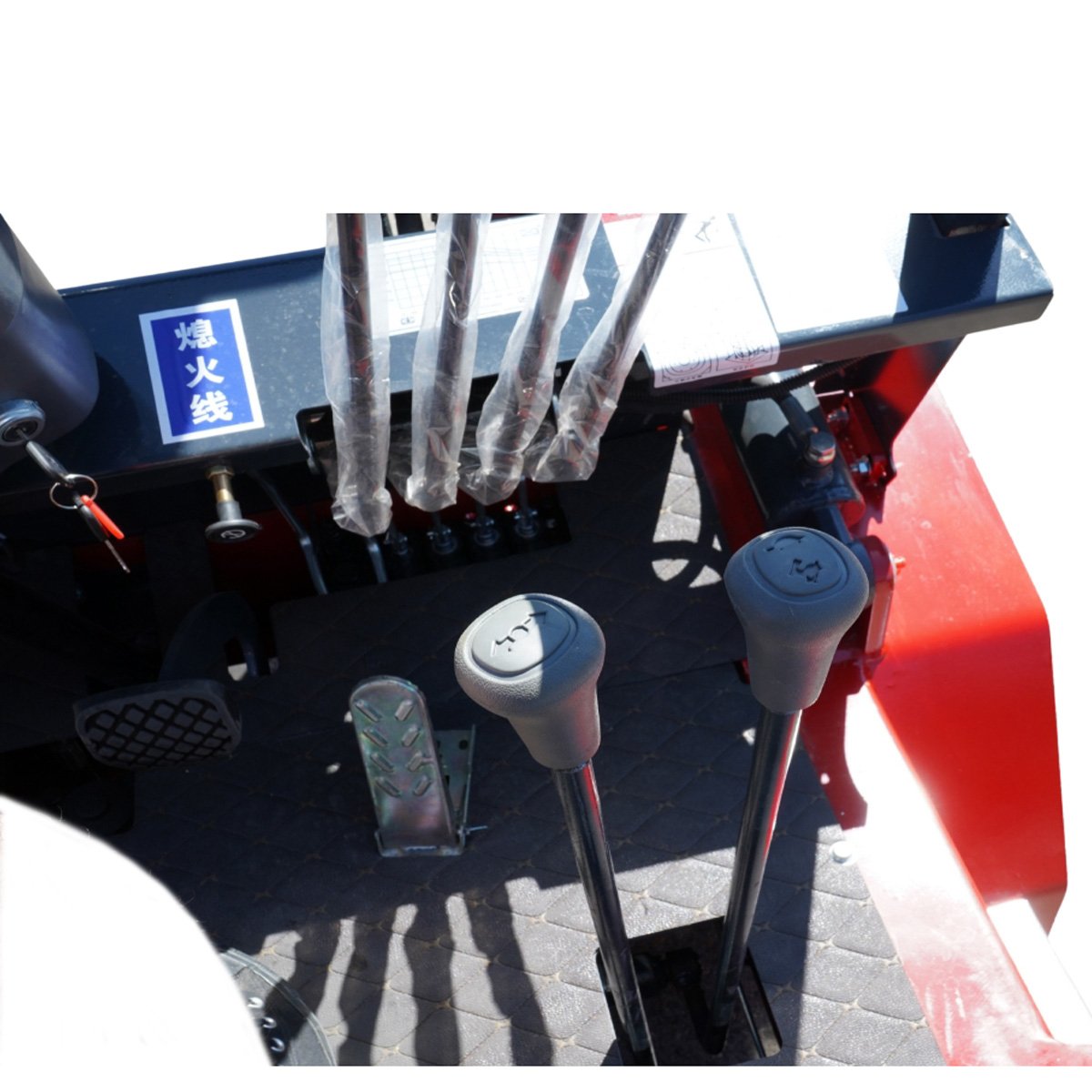 Motostivuitor 3T diesel 45kW, duplex 3m cu translatie laterala, furci 1220x125x45mm - imagine 11