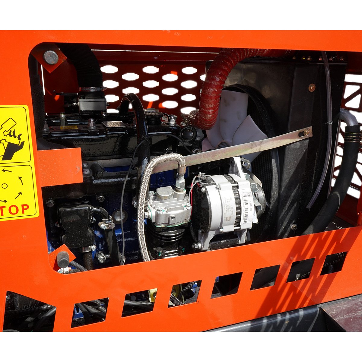 Motostivuitor 3.5T 4x4 OFF ROAD, motor diesel 50CP (37kW), inaltime ridicare 3m, roti 23.5/70-16 - imagine 15