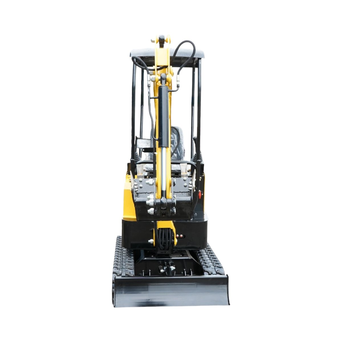 Mini excavator 1.2T pe senile cu semicabina, motor diesel 10CP, 499cc, adancime sapare 1750mm, 3 cupe incluse 270/390/560mm - imagine 4