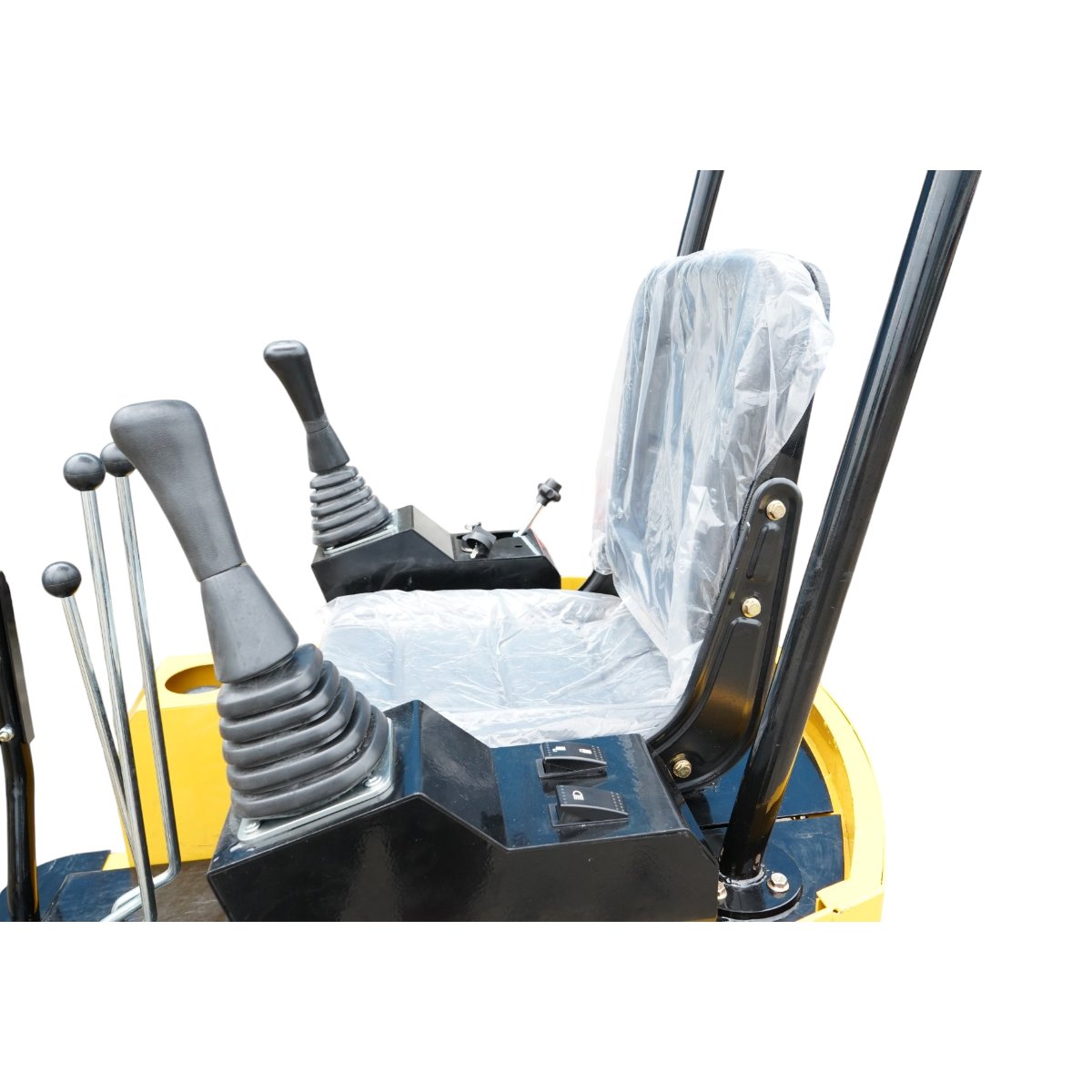 Mini excavator 1.2T pe senile cu semicabina, motor diesel 10CP, 499cc, adancime sapare 1750mm, 3 cupe incluse 270/390/560mm - imagine 10