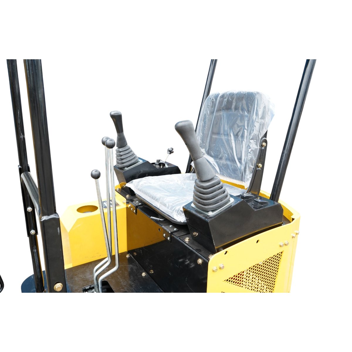Mini excavator 1.2T pe senile cu semicabina, motor diesel 10CP, 499cc, adancime sapare 1750mm, 3 cupe incluse 270/390/560mm - imagine 8