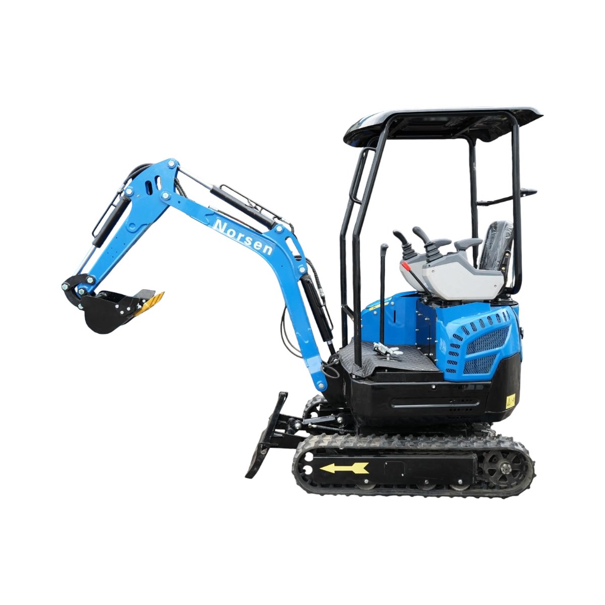Mini excavator 1.8T pe senile cu semicabina, motor diesel 25.5CP, adancime sapare 1910mm, cupa 390mm - imagine 2