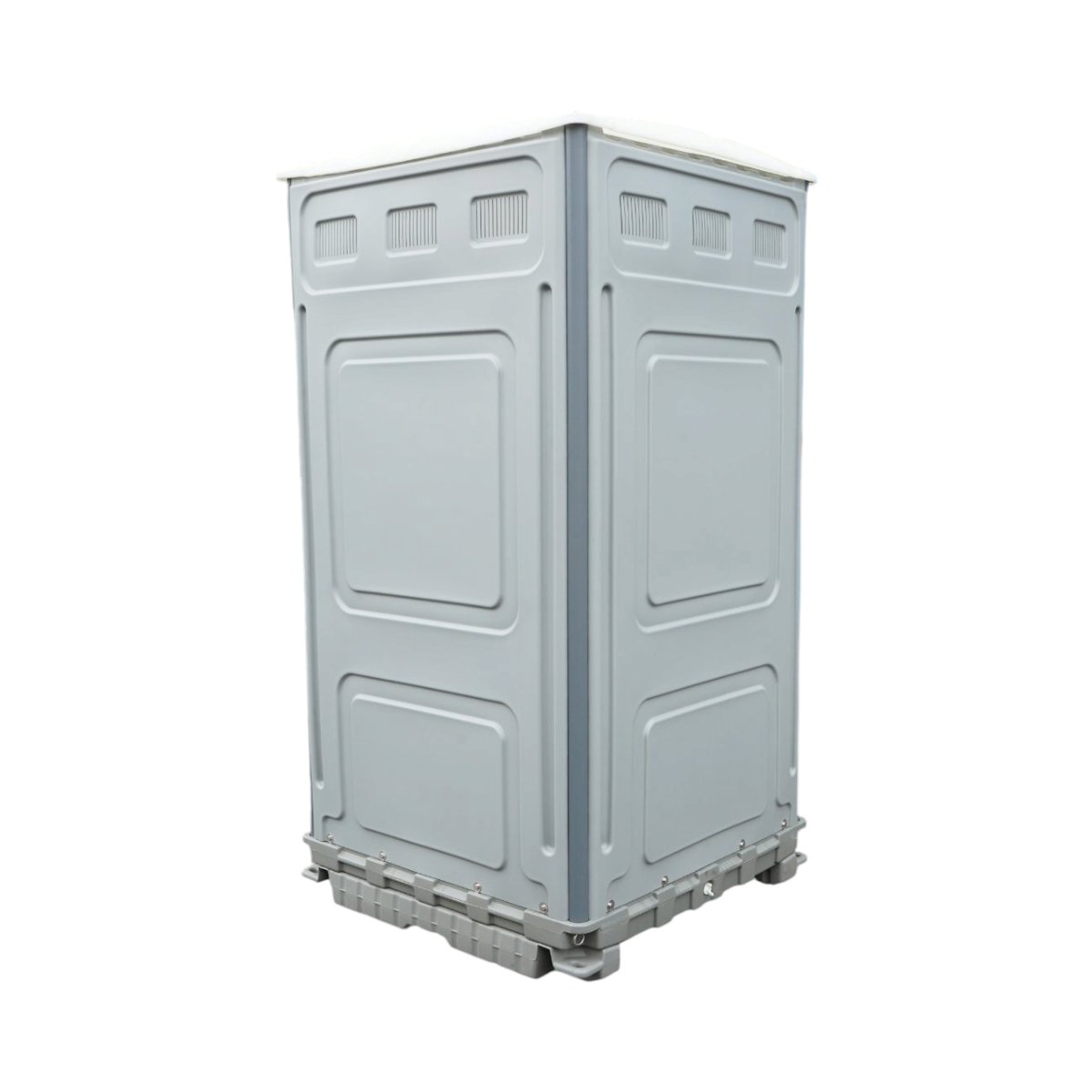 Toaleta ecologica vidanjabila 350L HDPE cu lavoar, pisoar, oglinda, suport hartie si cuier 1150x1150x2250mm - imagine 4