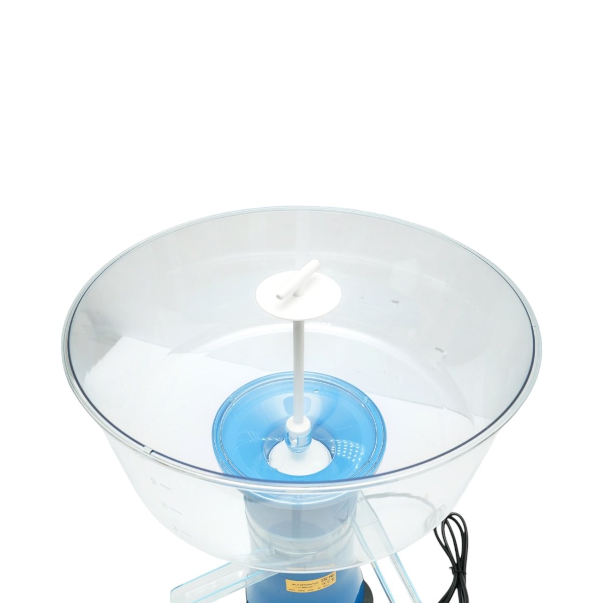 Separator smantana din lapte sau pentru degresat automat 60W, 220V, recipient plastic 7L, capacitate 80 L/h - imagine 6
