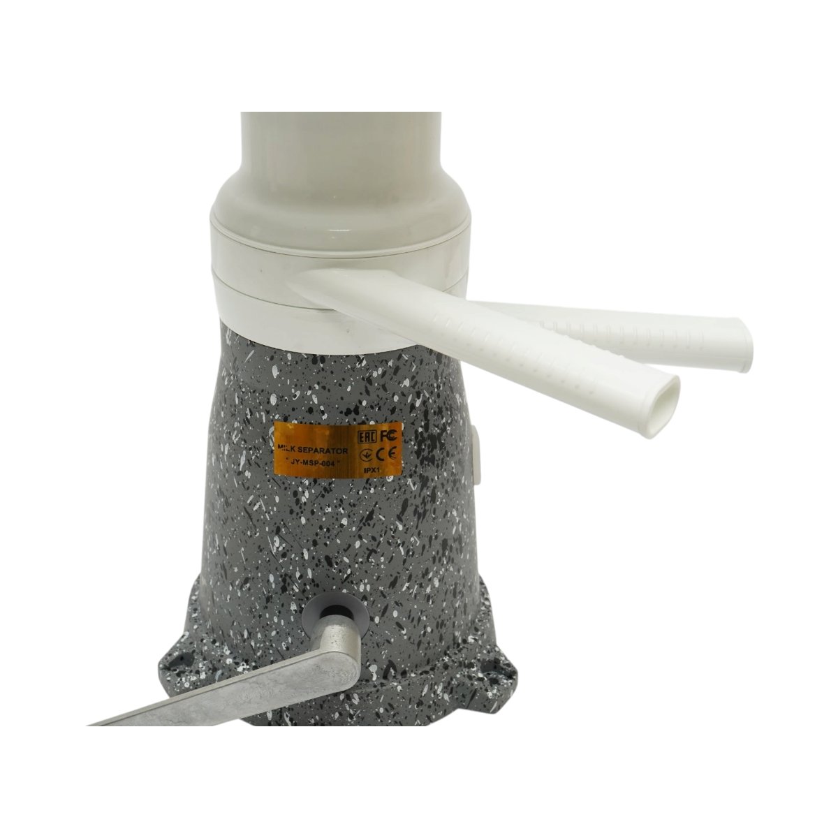 Separator smantana din lapte sau pentru degresat manual, recipient plastic 7L, capacitate 80 L/h - imagine 6