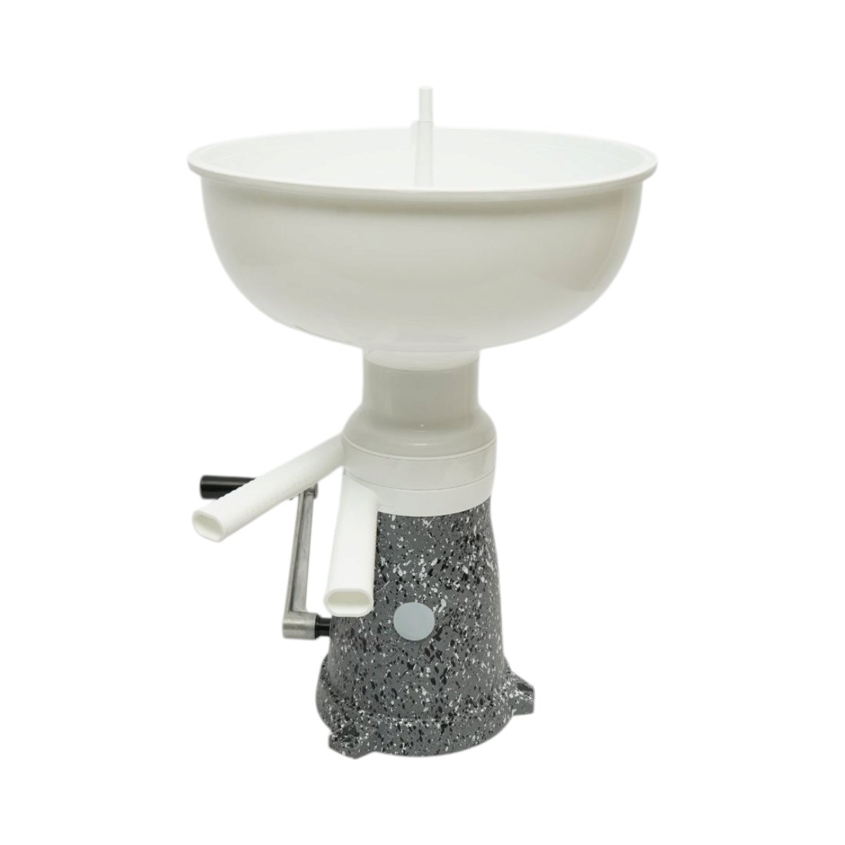 Separator smantana din lapte sau pentru degresat manual, recipient plastic 7L, capacitate 80 L/h - imagine 3