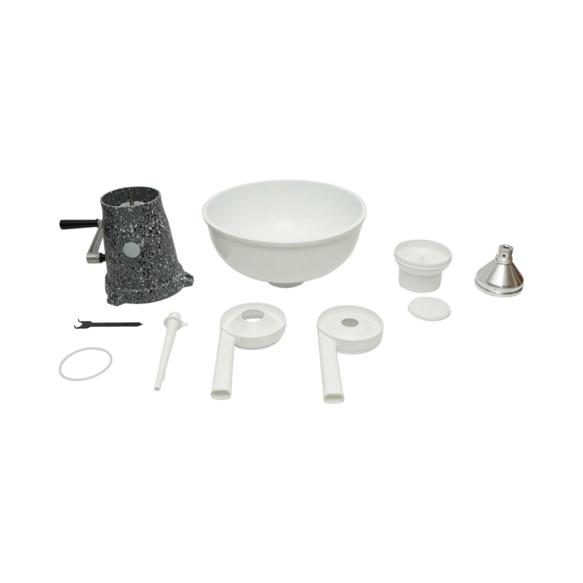 Separator smantana din lapte sau pentru degresat manual, recipient plastic 7L, capacitate 80 L/h - imagine 2