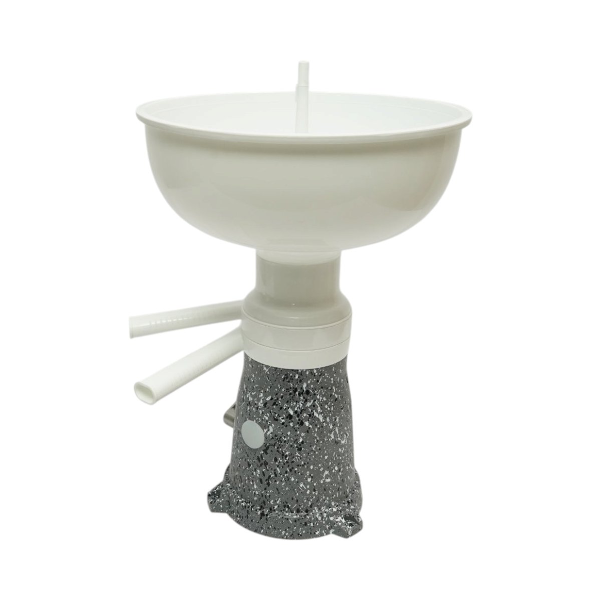 Separator smantana din lapte sau pentru degresat manual, recipient plastic 7L, capacitate 80 L/h - imagine 4