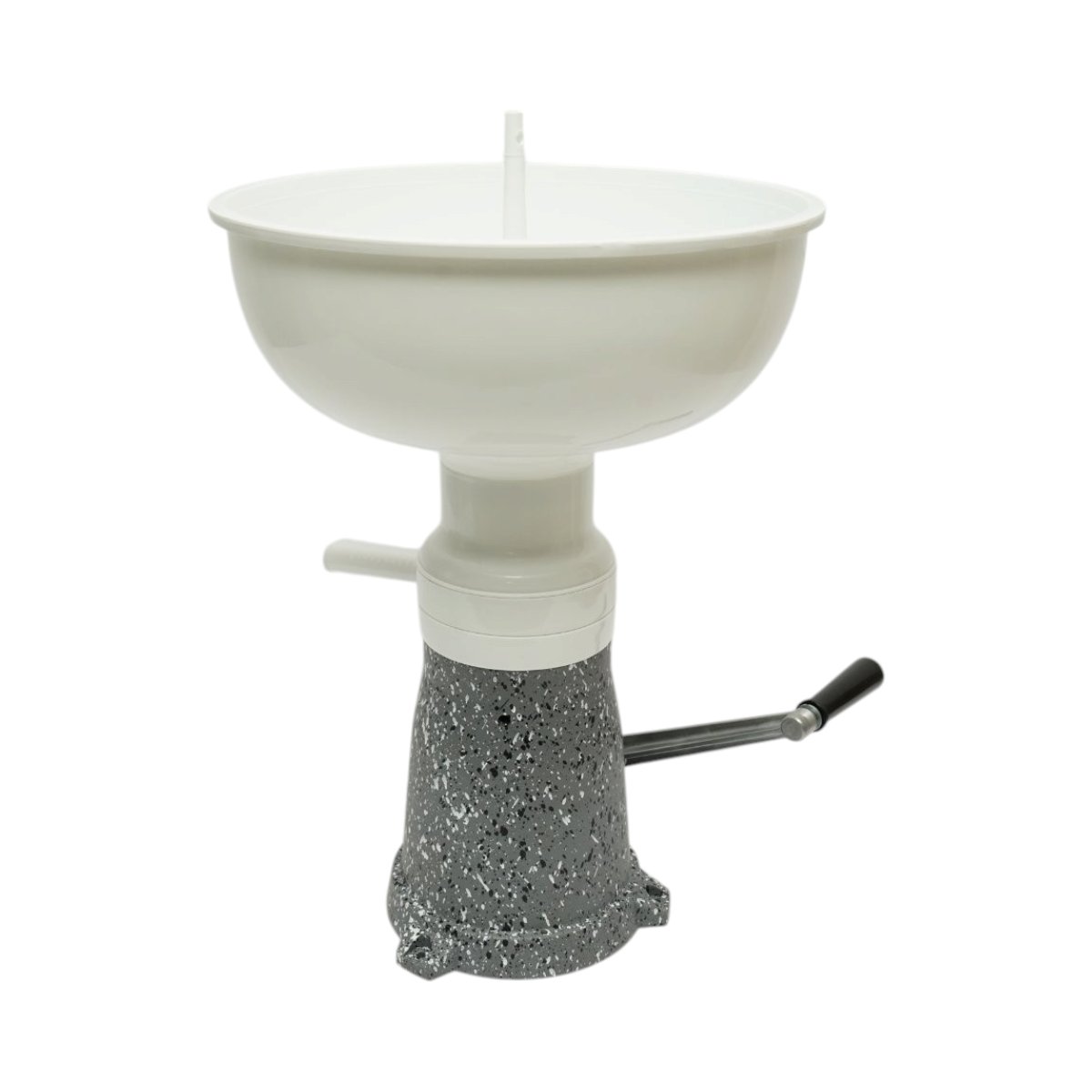 Separator smantana din lapte sau pentru degresat manual, recipient plastic 7L, capacitate 80 L/h - imagine 5