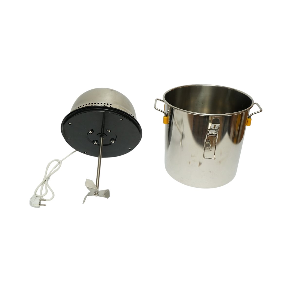Aparat preparare unt electric profesional 300W, 220V, recipient inox 20L, lama paste tomate inclusa - imagine 5