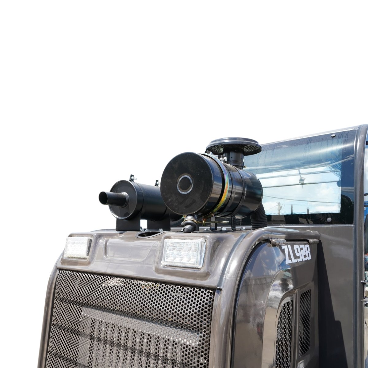 Incarcator frontal articulat WOLA 1T, 4x4, motor diesel 57CP, cupa cu gheara 0.8 m³ THOR - imagine 9
