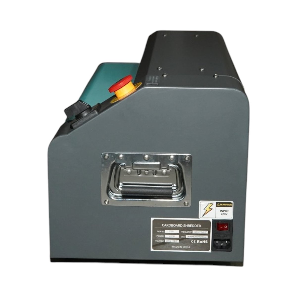 Tocator carton profesional 550mm, 400W, 220V, viteza 5m/min, grosime maxima 10mm Breckner Germany - imagine 3