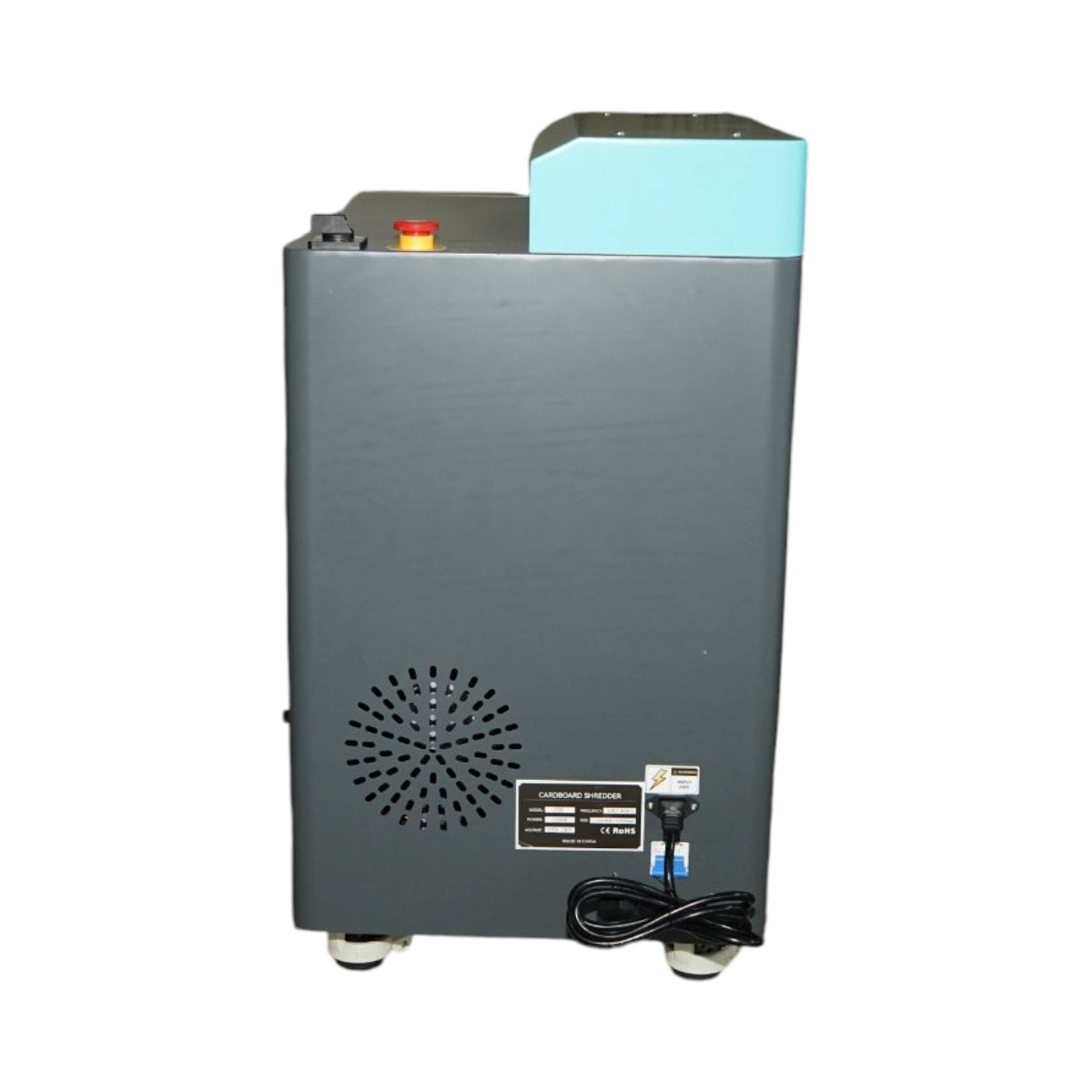 Tocator carton industrial 550mm, 1500W, 220V, viteza reglabila 0-18m/min, grosime maxima 10mm Breckner Germany - imagine 3