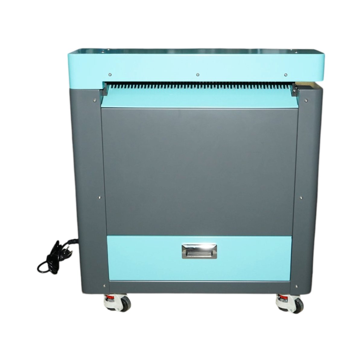 Tocator carton industrial 550mm, 1500W, 220V, viteza reglabila 0-18m/min, grosime maxima 10mm Breckner Germany - imagine 4