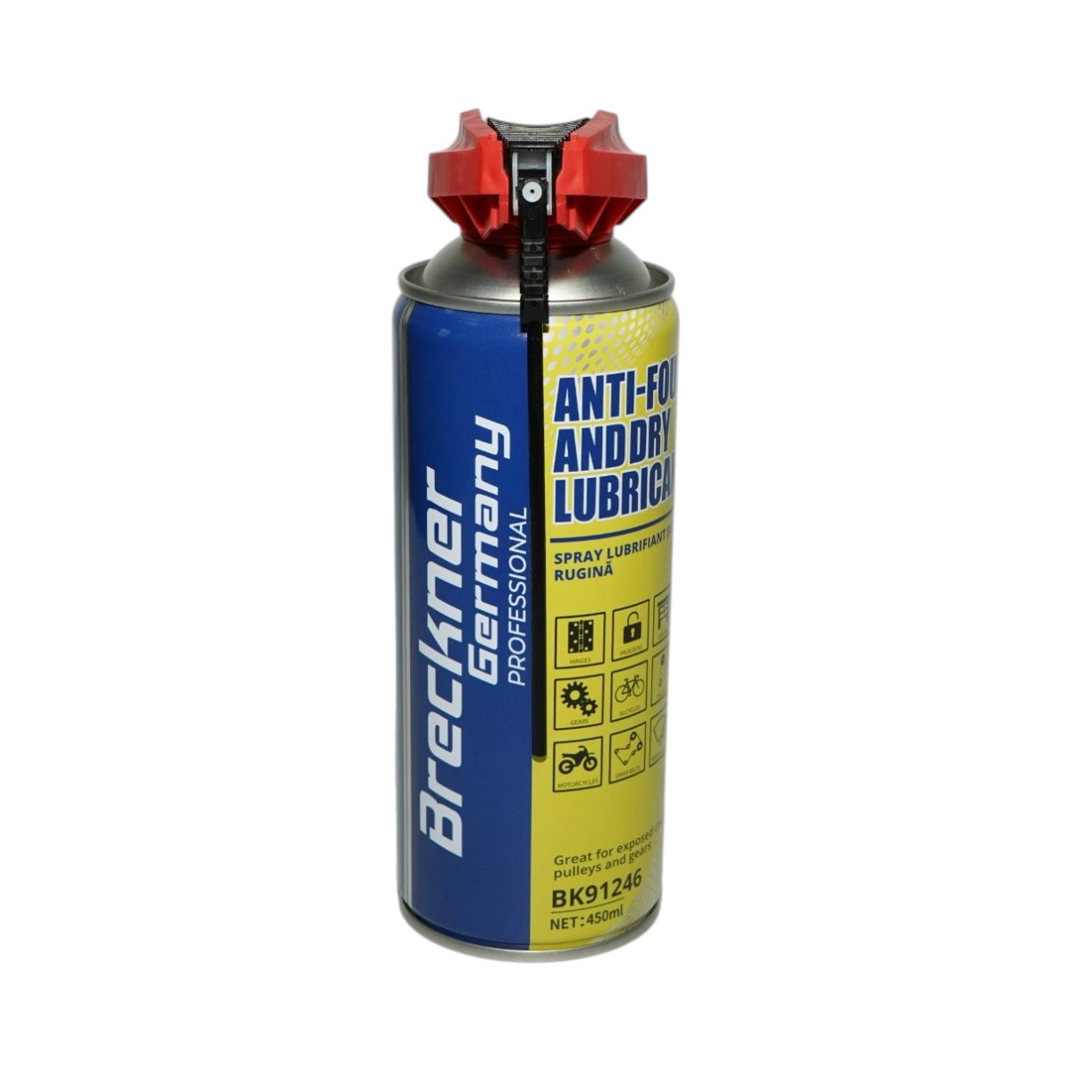 Spray lubrifiant uscat antiaderent si anticoroziv 450ml Breckner Germany - imagine 2