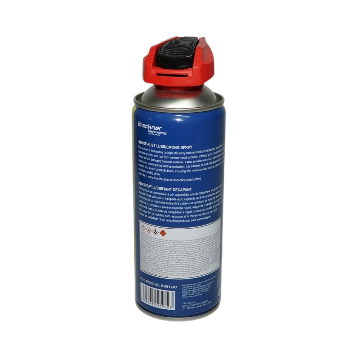 Spray lubrifiant si degripant antirugina 450ml Breckner Germany - imagine 4