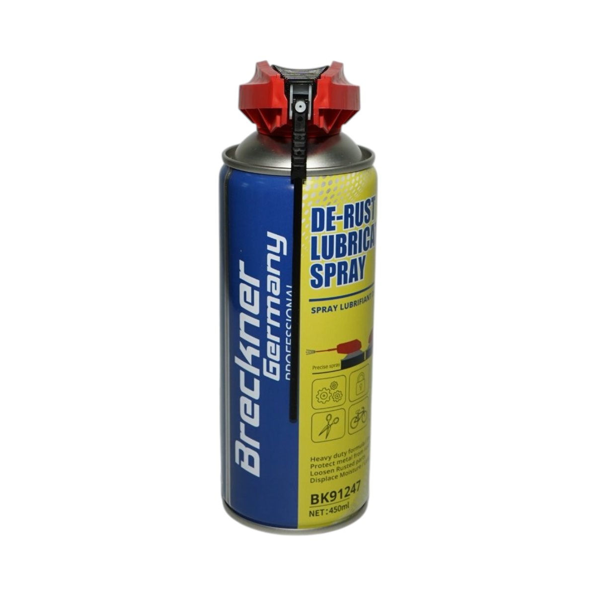 Spray lubrifiant si degripant antirugina 450ml Breckner Germany - imagine 2