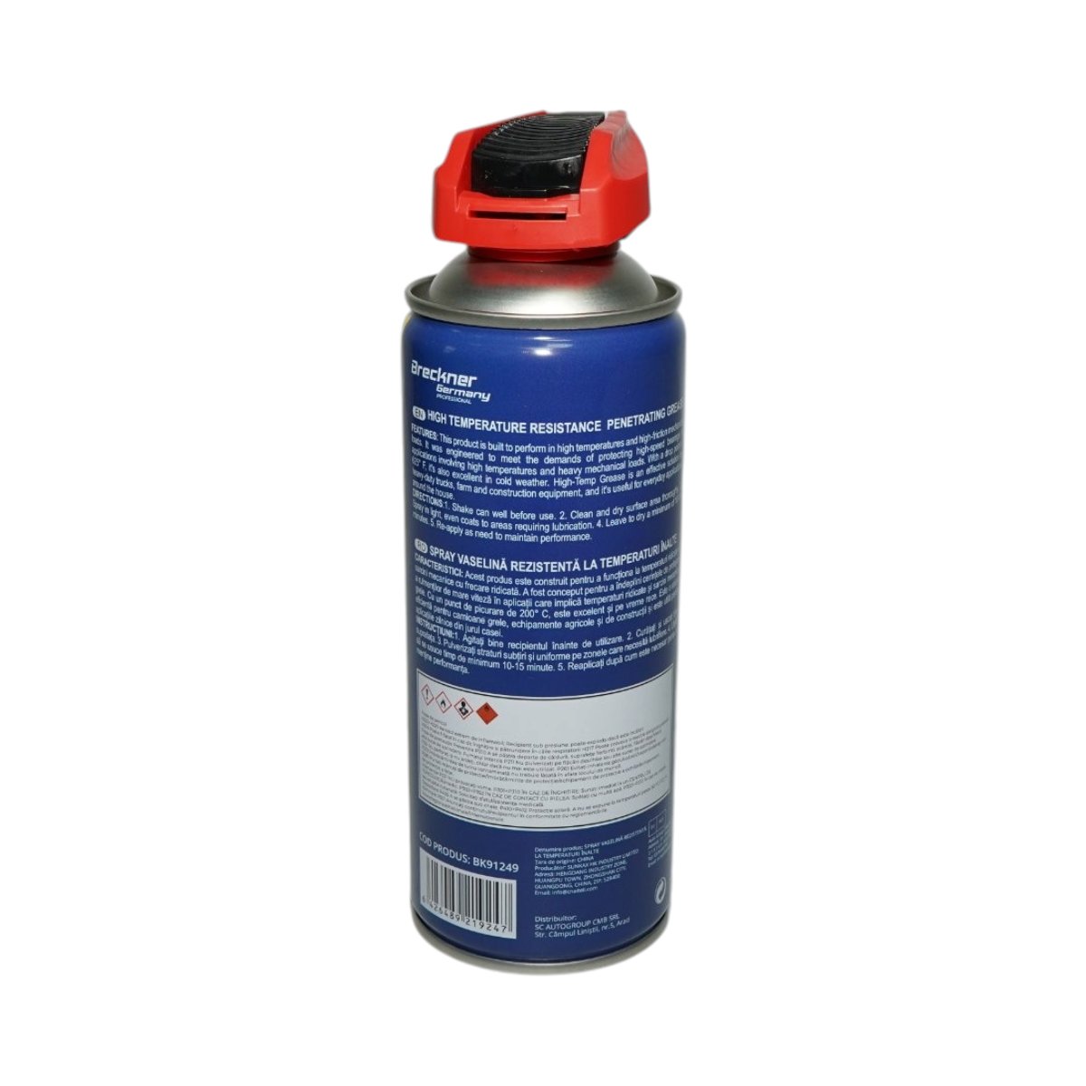 Spray vaselina rezistenta la temperaturi inalte 450ml Breckner Germany - imagine 4