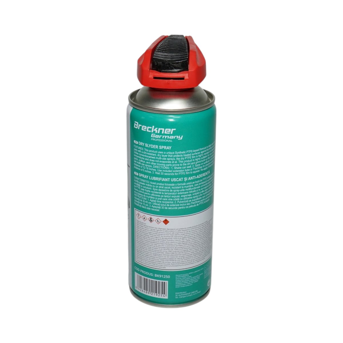 Spray lubrifiant uscat antiaderent cu teflon PTFE 450ml Breckner Germany - imagine 4