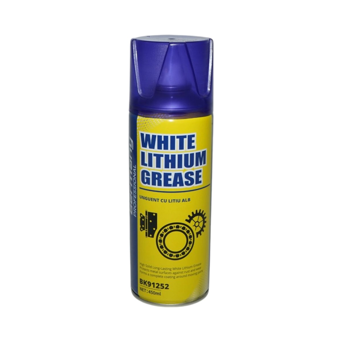 Spray vaselina lichida alba cu litiu 450ml Breckner Germany - imagine 2