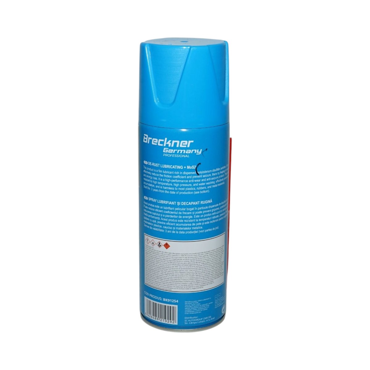 Spray decapant rugina si lubrifiant cu disulfura de molibden MoS2 450ml Breckner Germany - imagine 5