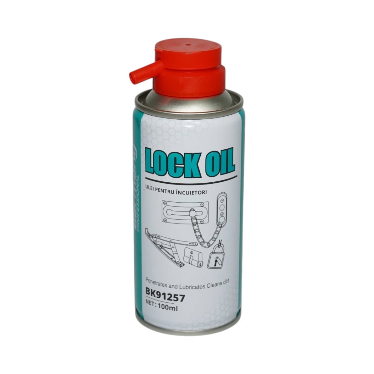 Spray ulei lubrifiant pentru incuietori, yale si lacate 100ml Breckner Germany - imagine 2