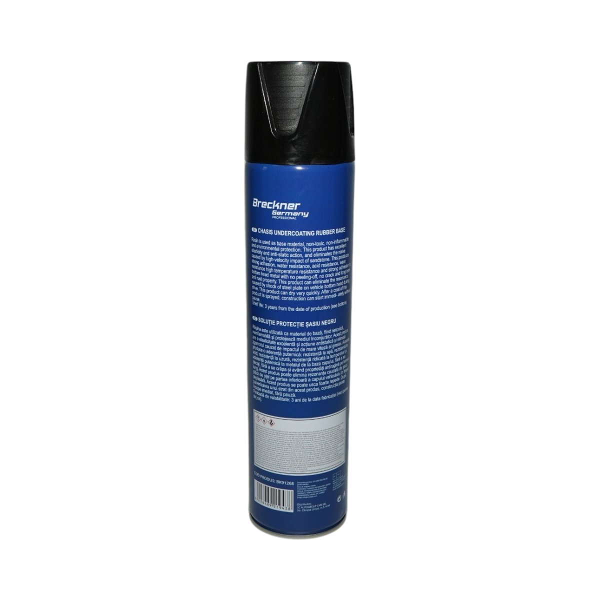 Spray anticoroziv protectie sasiu cauciucat negru 650ml Breckner Germany - imagine 4
