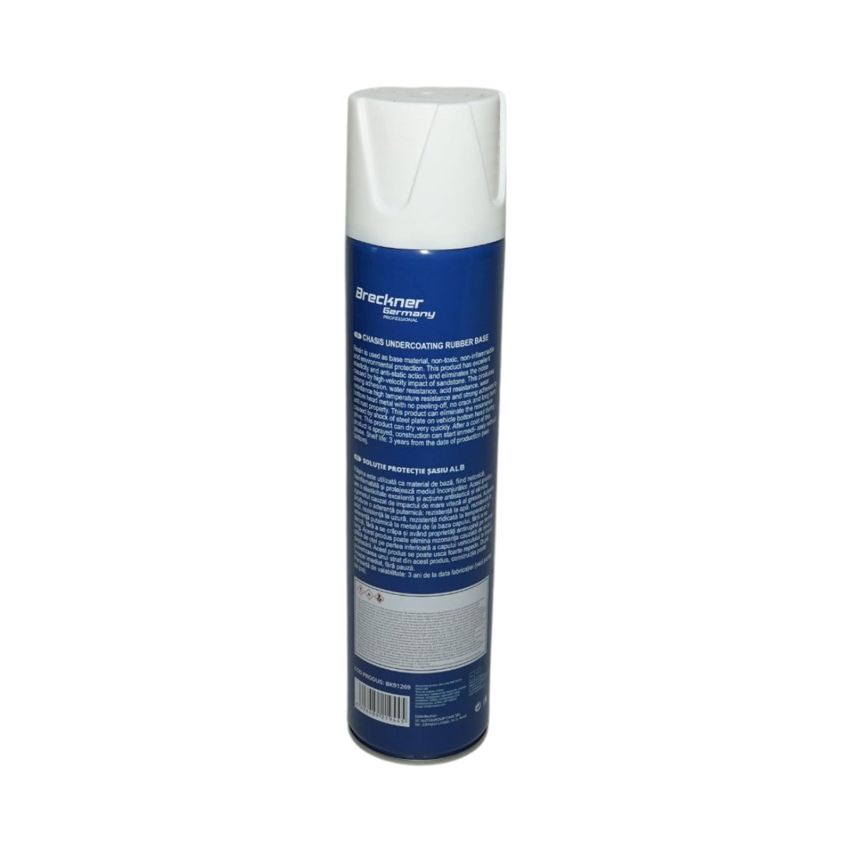 Spray anticoroziv protectie sasiu cauciucat alb 650ml Breckner Germany - imagine 4