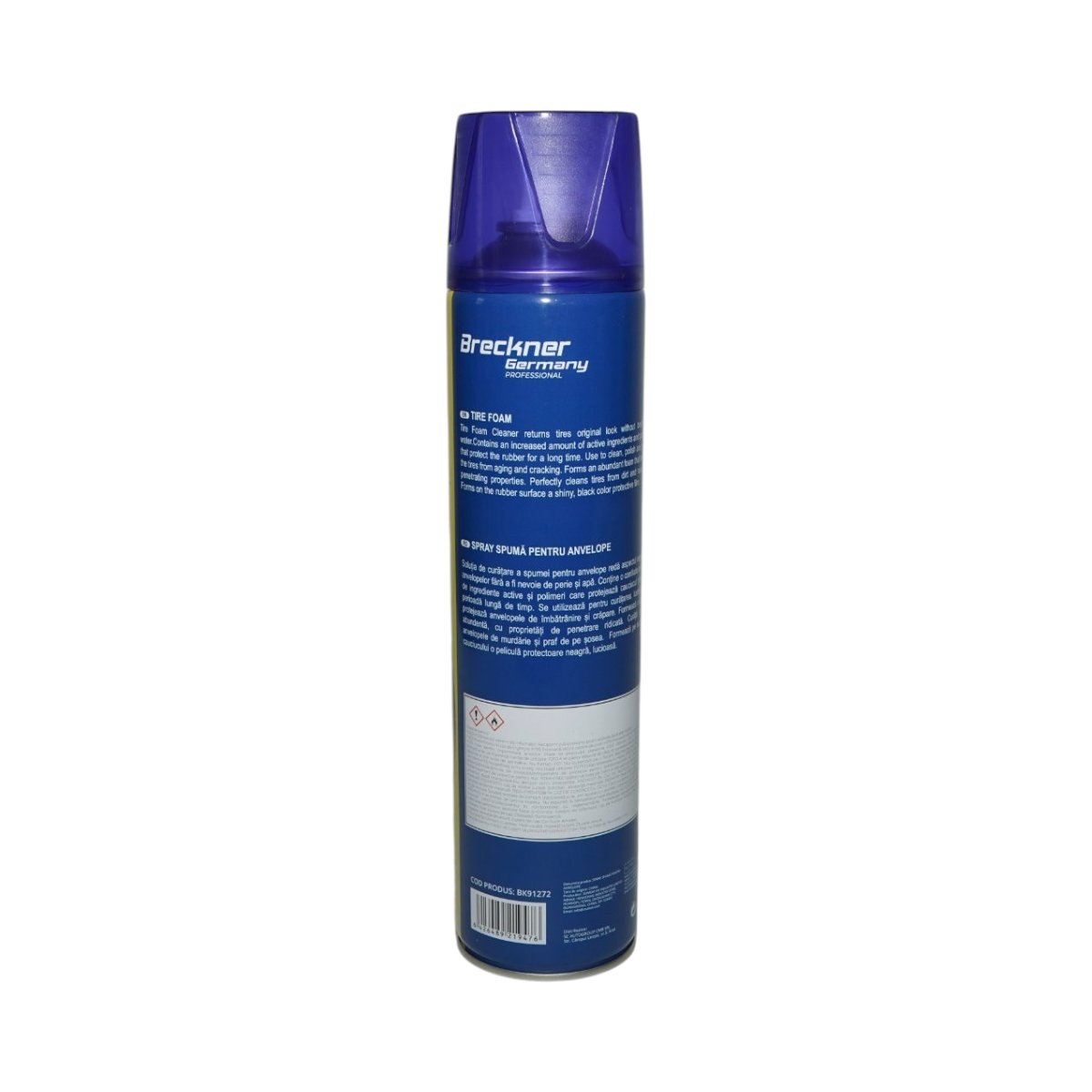 Spray spuma activa pentru curatare anvelope 650ml Breckner Germany - imagine 4