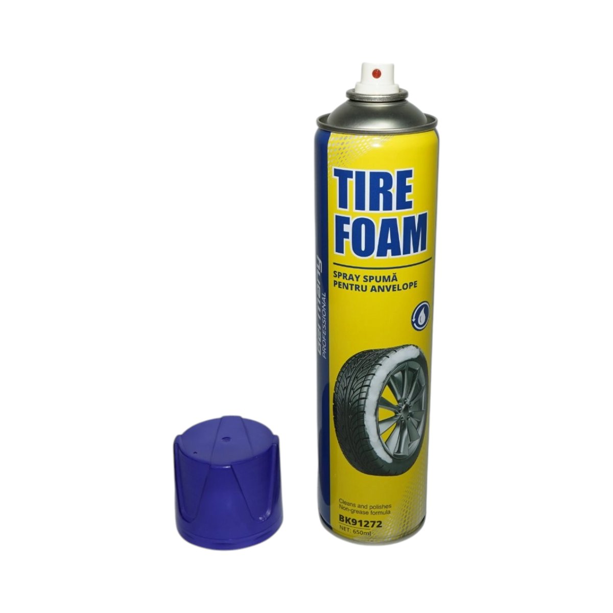 Spray spuma activa pentru curatare anvelope 650ml Breckner Germany - imagine 2