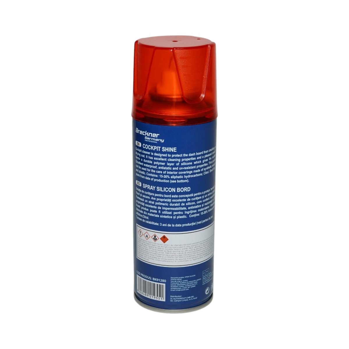 Spray silicon bord antistatic capsuni 200ml Breckner Germany - imagine 4