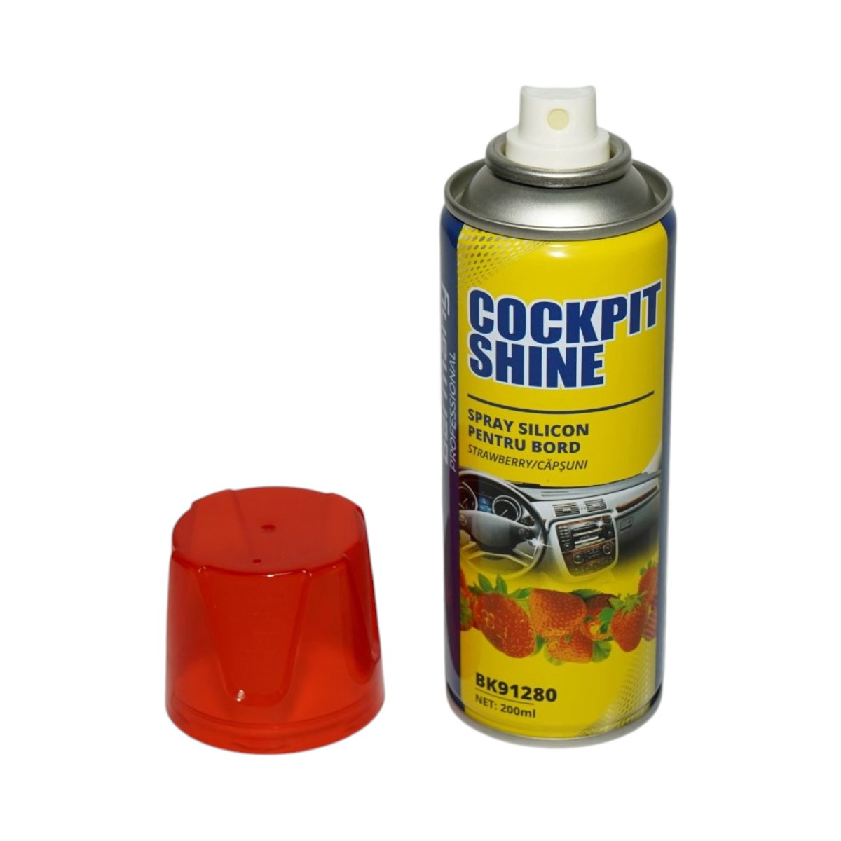 Spray silicon bord antistatic capsuni 200ml Breckner Germany - imagine 2