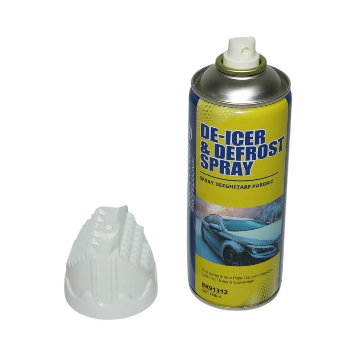 Spray dezghetare parbriz si geamuri auto 450ml Breckner Germany - imagine 2